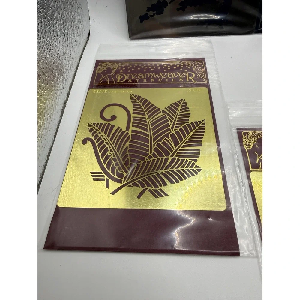 Dreamweaver Lynell Harlow Stencils Lot Of 6 Embossing & Stenciling